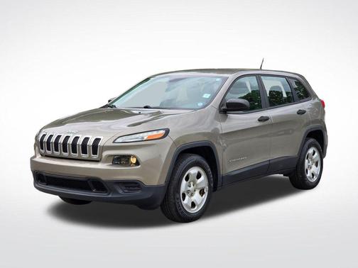 Light Brownstone Pearlcoat 2017 Jeep Cherokee Sport