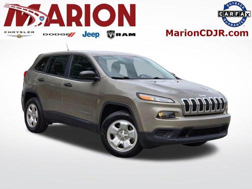 Light Brownstone Pearlcoat 2017 Jeep Cherokee Sport