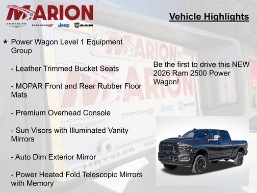 Forged Blue Metallic 2026 RAM 2500 Power Wagon