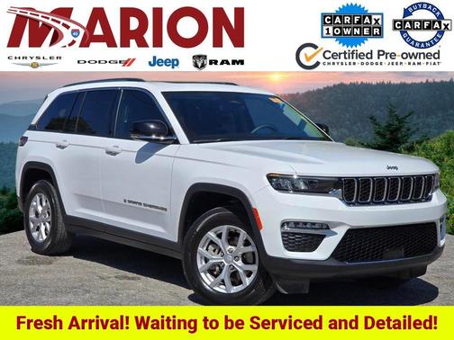 Bright White Clearcoat 2023 Jeep Grand Cherokee Limited