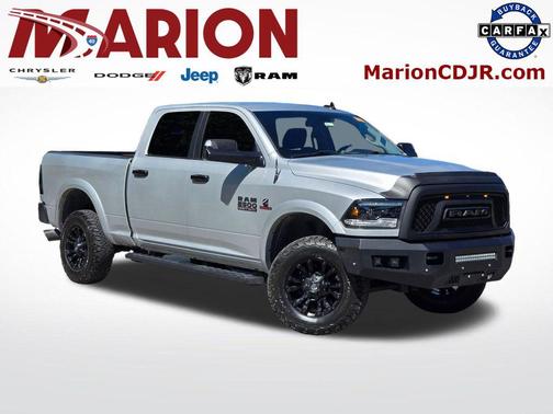 Bright Silver Metallic Clearcoat 2017 RAM 2500 Laramie Crew Cab 4x4 6'4' Box