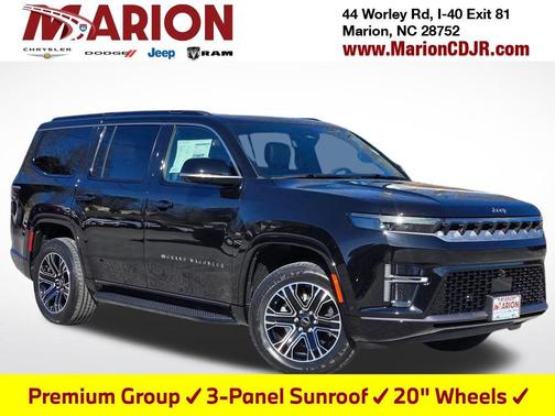 High Gloss Black 2026 Jeep Grand Wagoneer 4x4