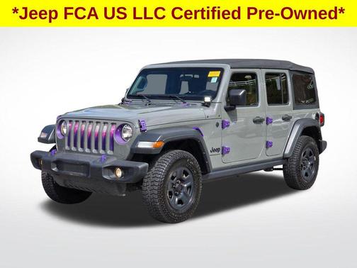 Sting-Gray Clearcoat 2023 Jeep Wrangler Sport