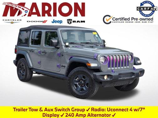 Sting-Gray Clearcoat 2023 Jeep Wrangler Sport
