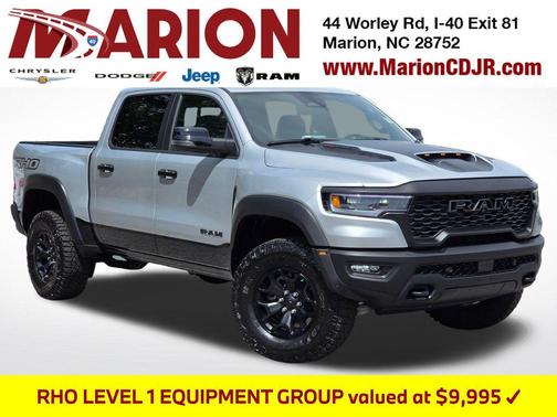 Silver Zynith 2026 RAM 1500 RHO Crew Cab 4x4 5'7' Box