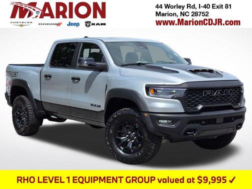 Silver Zynith 2026 RAM 1500 RHO Crew Cab 4x4 5'7' Box