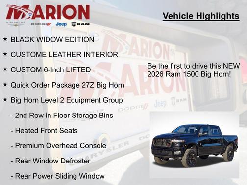 2026 RAM 1500 Big Horn/Lone Star