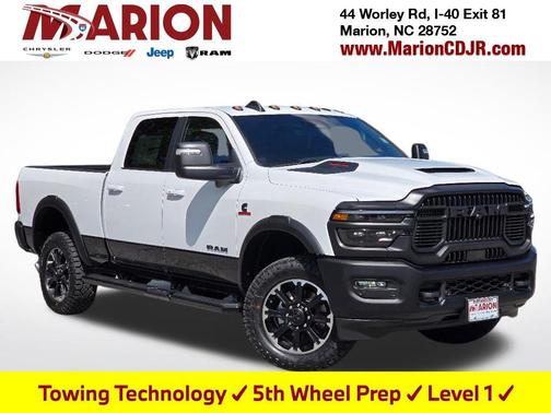 Bright White Clearcoat 2026 RAM 2500 Rebel