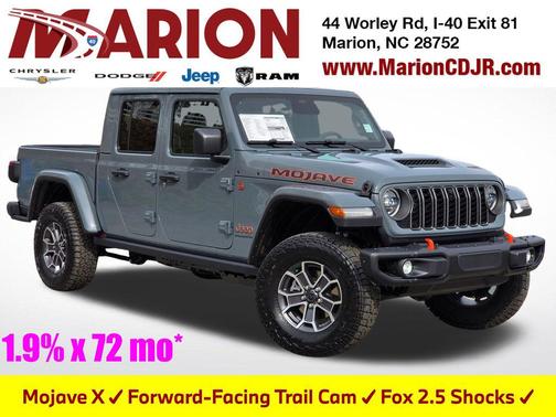 Anvil Clearcoat 2026 Jeep Gladiator Mojave X 4x4