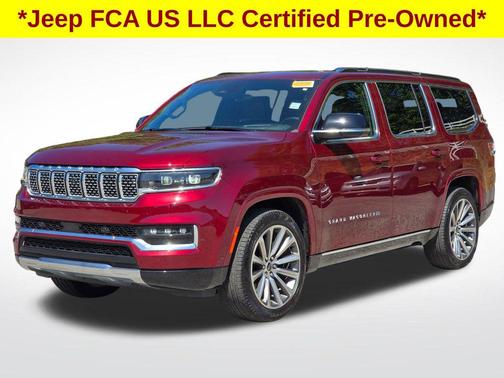 Velvet Red Pearlcoat 2025 Jeep Grand Wagoneer 4x4
