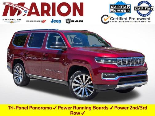 Velvet Red Pearlcoat 2025 Jeep Grand Wagoneer 4x4