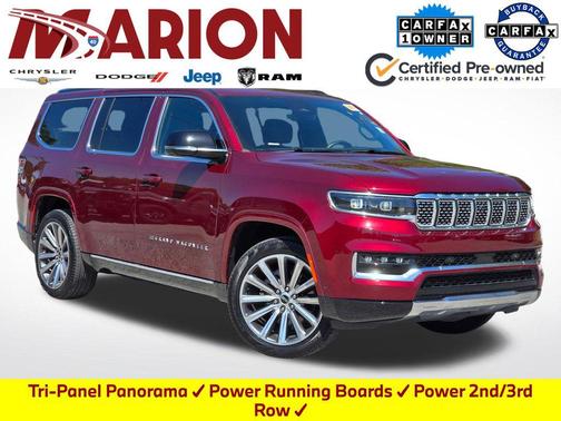 Velvet Red Pearlcoat 2025 Jeep Grand Wagoneer 4x4