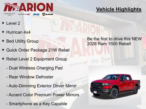 2026 RAM 1500 Rebel