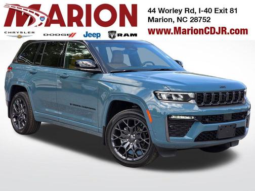 steel blue 2026 Jeep Grand Cherokee Summit