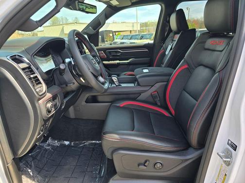 Bright White Clearcoat 2026 RAM 1500 RHO Crew Cab 4x4 5'7' Box