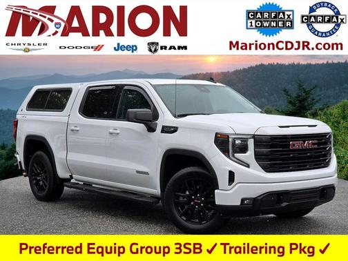 Summit White 2023 GMC Sierra 1500 Elevation