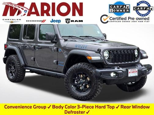 Granite Crystal Metallic Clearcoat 2025 Jeep Wrangler 4xe Willys
