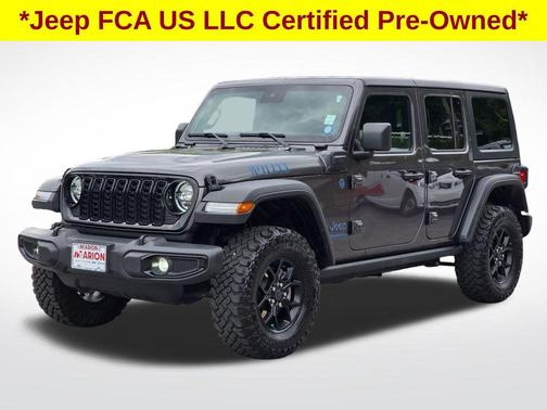 Granite Crystal Metallic Clearcoat 2025 Jeep Wrangler 4xe Willys