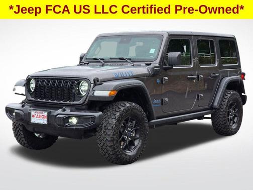 Granite Crystal Metallic Clearcoat 2025 Jeep Wrangler 4xe Willys