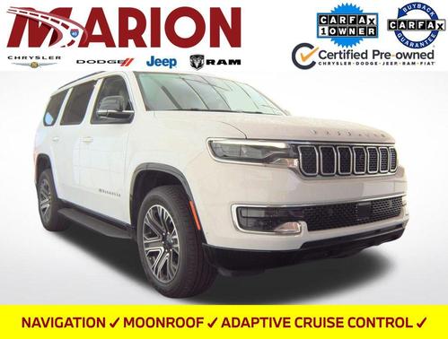 Bright White Clearcoat 2024 Jeep Wagoneer Series I 4x4
