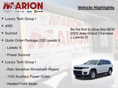 2025 Jeep Grand Cherokee L Laredo