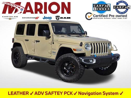 Limited Edition Gobi Clearcoat 2022 Jeep Wrangler Unlimited 4xe Sahara