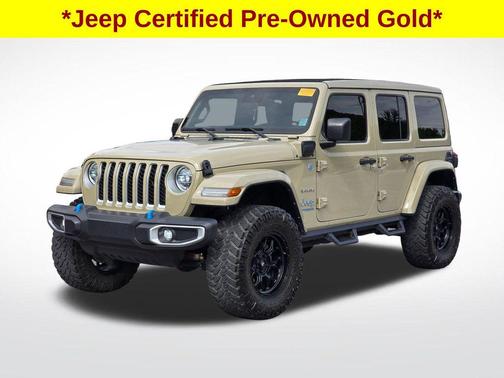 Limited Edition Gobi Clearcoat 2022 Jeep Wrangler Unlimited 4xe Sahara