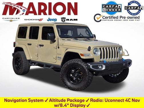 Limited Edition Gobi Clearcoat 2022 Jeep Wrangler Unlimited 4xe Sahara
