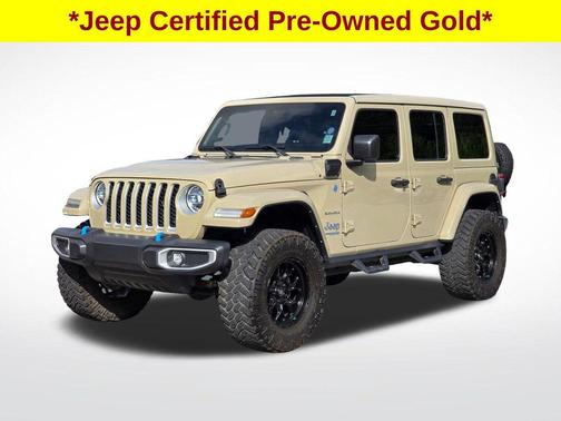 Limited Edition Gobi Clearcoat 2022 Jeep Wrangler Unlimited 4xe Sahara