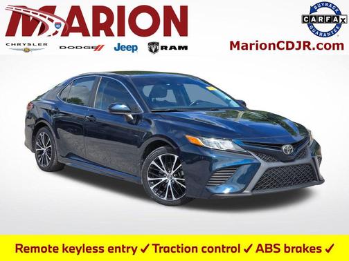 Galactic Aqua Mica 2019 Toyota Camry LE