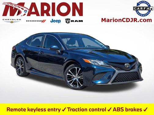 Galactic Aqua Mica 2019 Toyota Camry LE