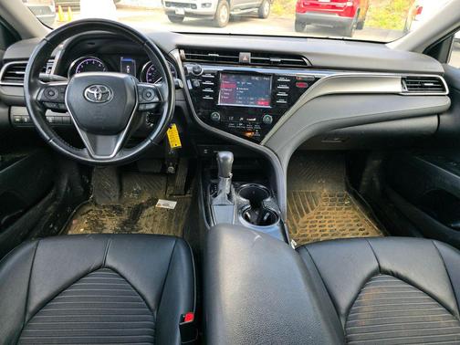 Galactic Aqua Mica 2019 Toyota Camry LE