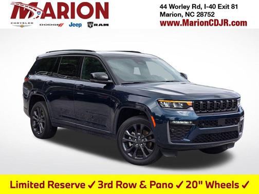 Fathom Blue Pearlcoat 2026 Jeep Grand Cherokee L Limited