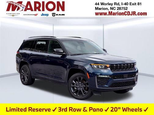Fathom Blue Pearlcoat 2026 Jeep Grand Cherokee L Limited