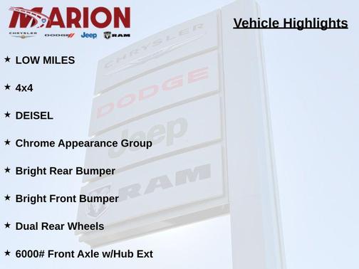 Bright White Clearcoat 2025 RAM 3500 Tradesman Crew Cab 4x4 8' Box