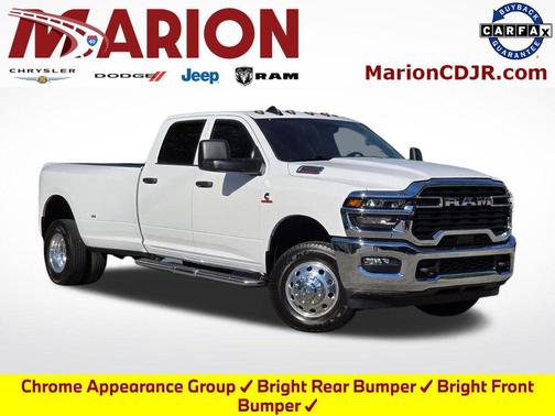 Bright White Clearcoat 2025 RAM 3500 Tradesman Crew Cab 4x4 8' Box