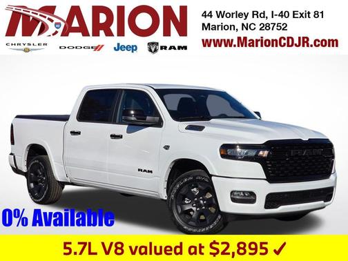 Bright White Clearcoat 2026 RAM 1500 Big Horn/Lone Star