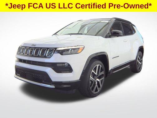 Bright White Clearcoat 2025 Jeep Compass Limited