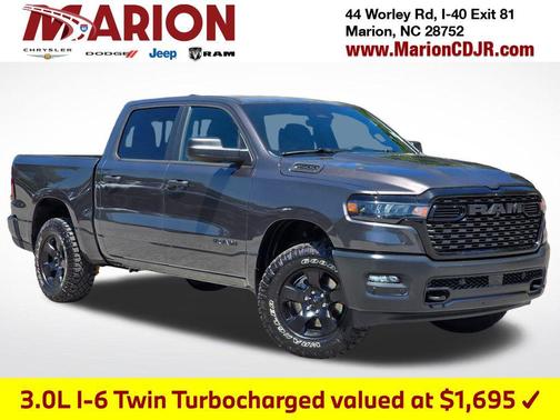 Granite Crystal Metallic Clearcoat 2026 RAM 1500 Warlock Crew Cab 4x4 5'7' Box
