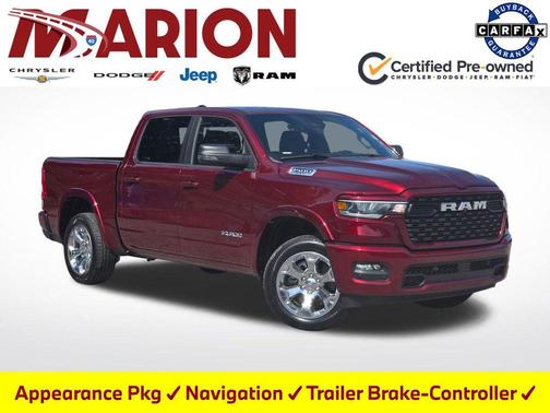 Delmonico Red Pearlcoat 2025 RAM 1500 Big Horn/Lone Star