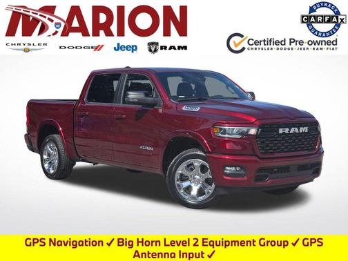 Delmonico Red Pearlcoat 2025 RAM 1500 Big Horn/Lone Star