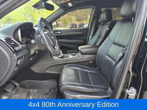 Diamond Black Crystal Pearlcoat 2021 Jeep Grand Cherokee 80th Anniversary 4x4
