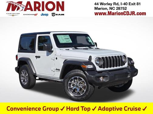 Bright White Clearcoat 2026 Jeep Wrangler Sport S