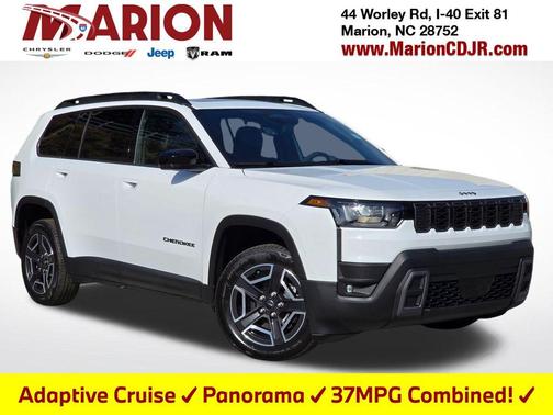 Bright White Clearcoat 2026 Jeep Cherokee Limited