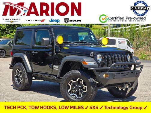 Black Clearcoat 2020 Jeep Wrangler Sport S