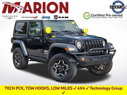 Black Clearcoat 2020 Jeep Wrangler Sport S