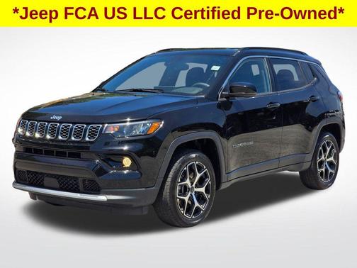 Diamond Black Crystal Pearlcoat 2025 Jeep Compass Limited