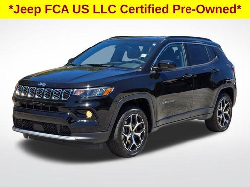 Diamond Black Crystal Pearlcoat 2025 Jeep Compass Limited