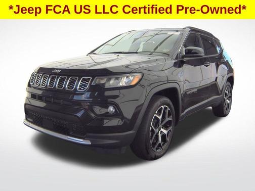 Diamond Black Crystal Pearlcoat 2025 Jeep Compass Limited