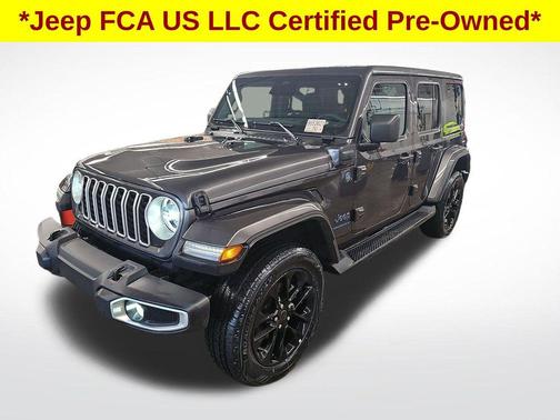 Granite Crystal Metallic Clearcoat 2025 Jeep Wrangler 4xe Sahara